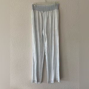 Bella Dahl light blue linen pants size small
